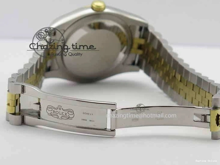0521 DateJust 116234 SS YG BP Best Edition Gray Dial Diam Markers On SS YG Bracelet SA ZipUp 3745